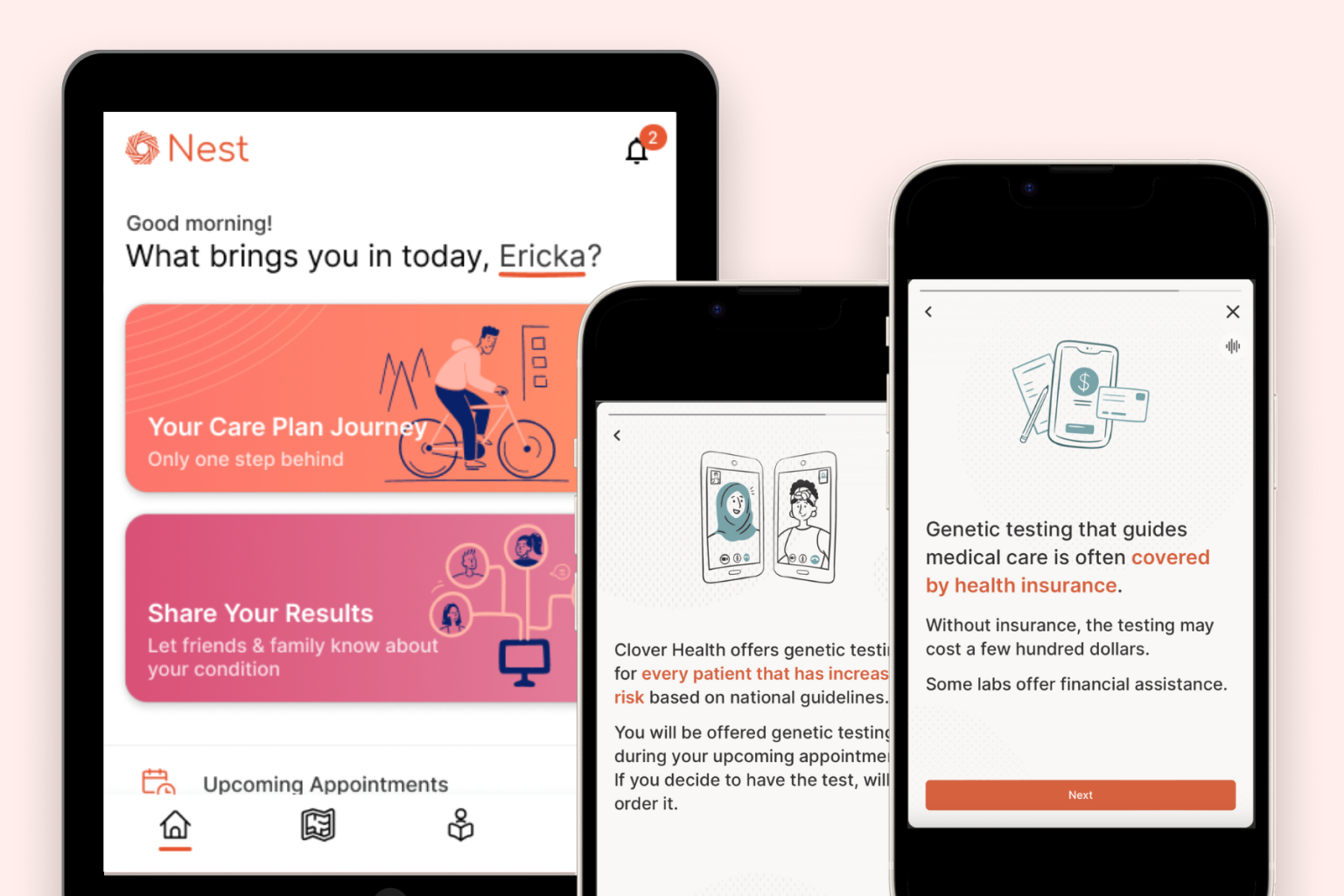 Nest platform identifying eligible patients